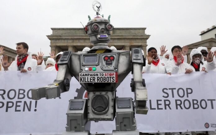 Kampanye internasional Hentikan Robot Pembunuh telah mendorong negosiasi yang bertujuan mengadopsi perjanjian internasional. Foto: AFP