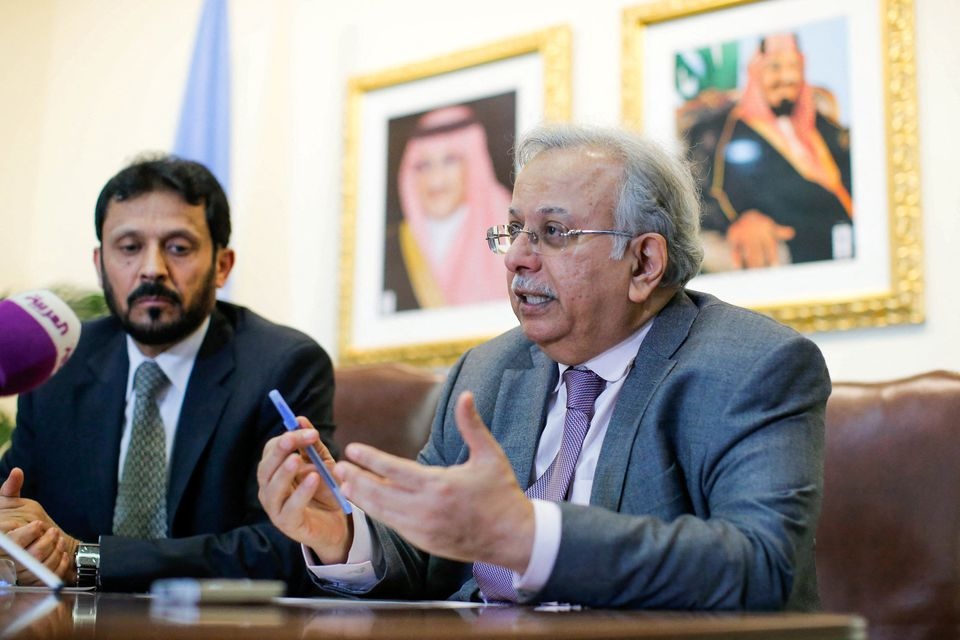 Duta Besar Abdallah Al-Mouallimi (kanan), Wakil Tetap Arab Saudi untuk PBB. Foto: Reuters.