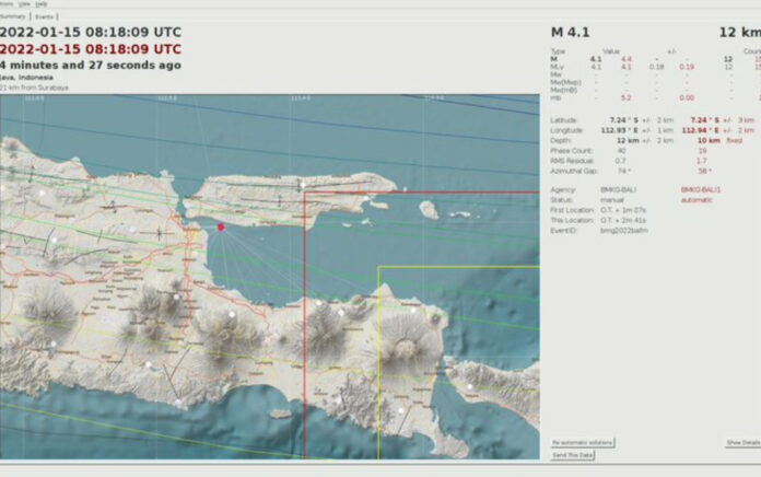 Gempa Bumi Guncang Bangkalan Madura