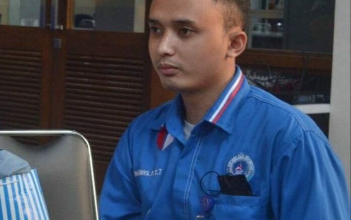 Ketua DPD Bintang Muda Indonesia DKI Jakarta Boscha Cahya Prasetya,