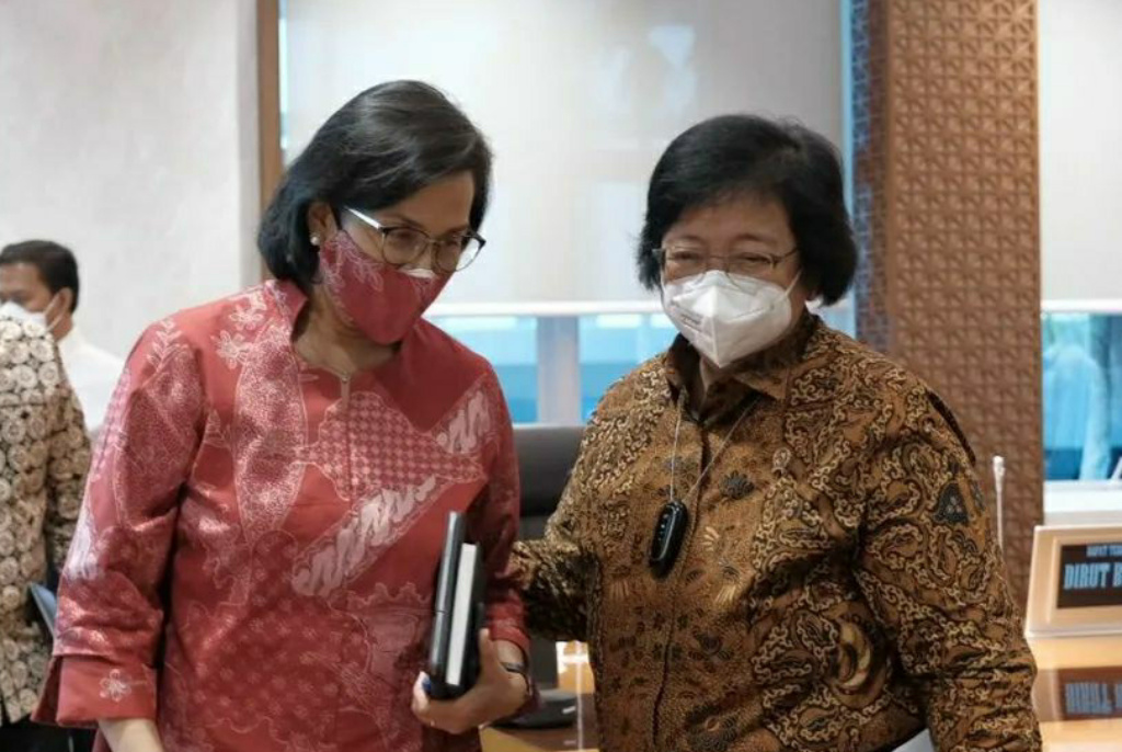 Sri Mulyani dan Siti Nurbaya