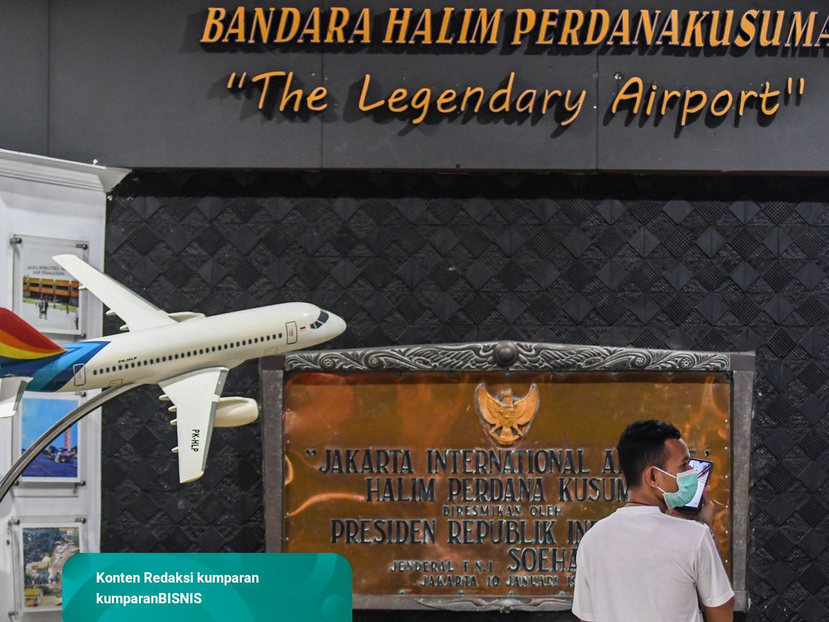 Bandara Halim Perdanakusuma Disetop Beroperasi Selama 3,5 Bulan