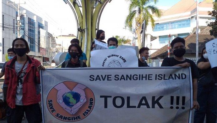 Koalisi Save Sangihe Island (SSI) Melaporkan Dugaan Penambangan Ilegal oleh Korporasi PT. TMS Ke Polda Sulawesi Utara, Mabes Polri hingga Presiden RI