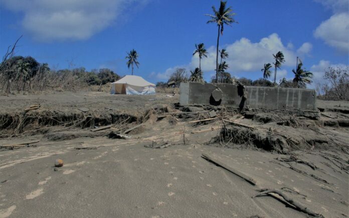 Semakin Sunyi, Tonga Terapkan Lockdown Pasca Tsunami