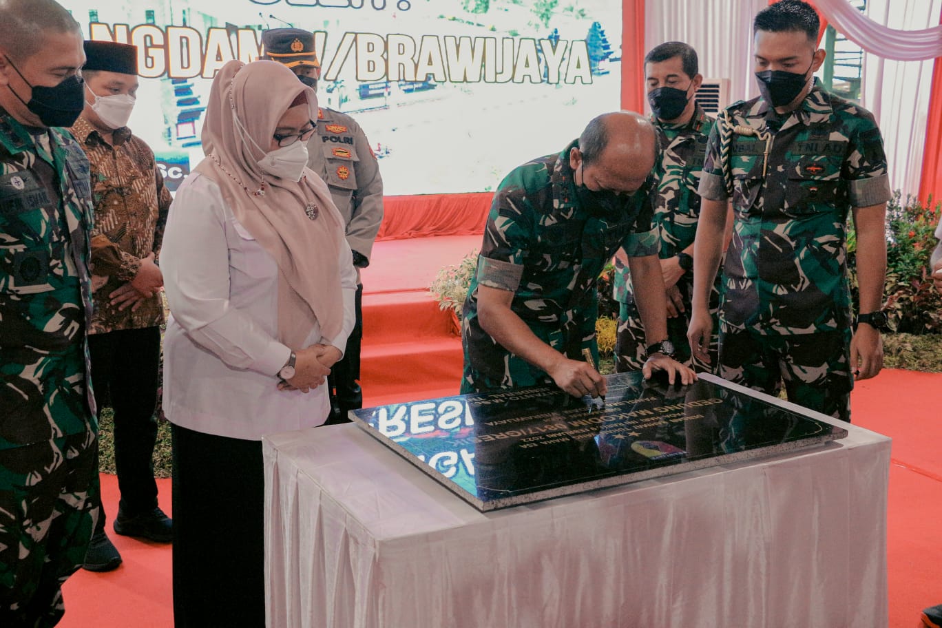 Gedung Baru Makodim 0817 Gresik Diresmikan Pangdam V Brawijaya