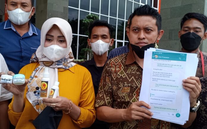 Pemilik Klinik Kecantikan Dilaporkan ke Polres Gresik Atas Dugaan Malpraktik