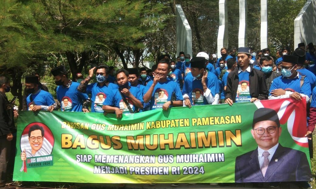 Ratusan Pemuda di Pamekasan Deklarasi Dukung Gus Muhaimin For RI 1
