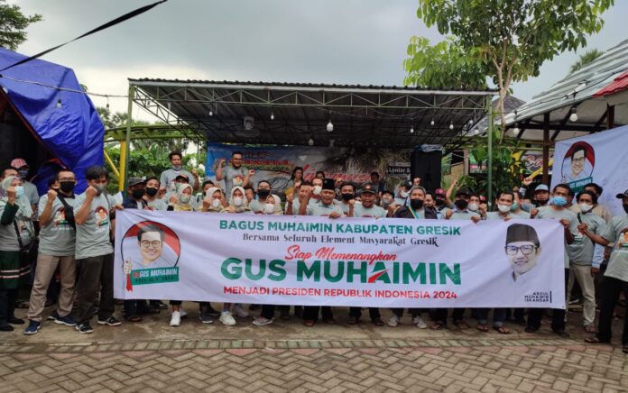 Deklarasi Capres 2024, Relawan Bagus Gresik Dukung Penuh Gus Muhaimin