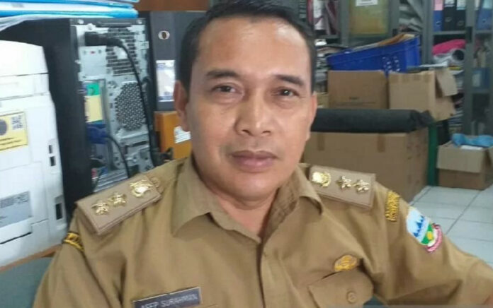 Ketua Divisi Data dan Analisa Dinas Kesehatan Kabupaten Garut, Jawa Barat, Asep Surachman.