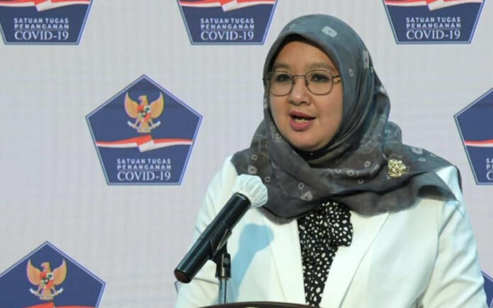 Jubir vaksinasi perwakilan Kemenkes, dr. Siti Nadia Tarmizi.