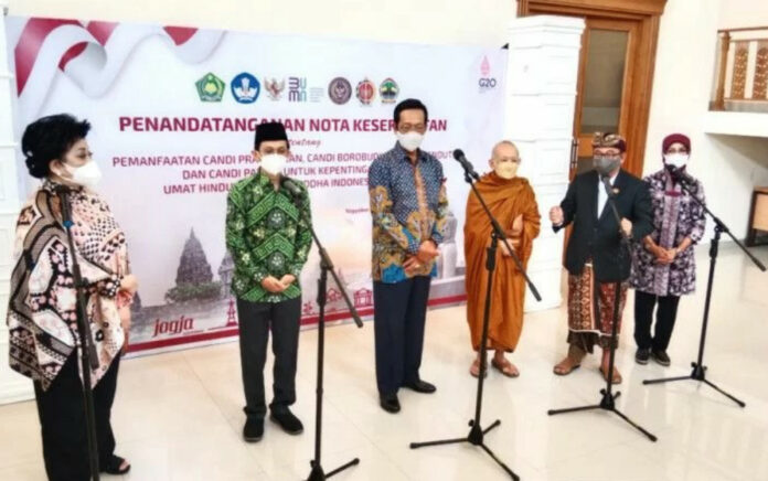 4 Candi di Indonesia Resmi Jadi Tempat Ibadah Sedunia