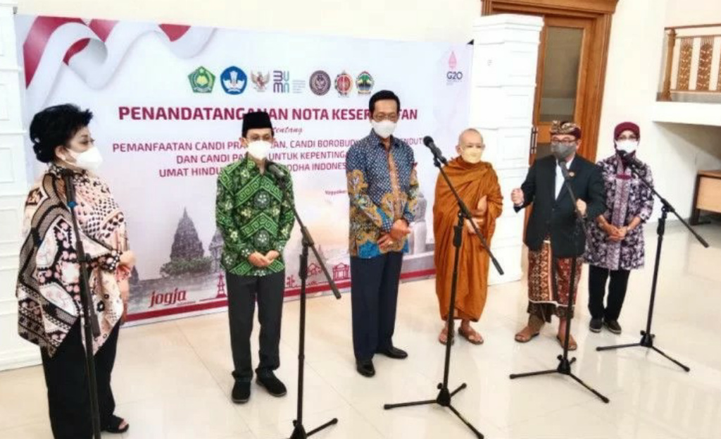 4 Candi di Indonesia Resmi Jadi Tempat Ibadah Sedunia