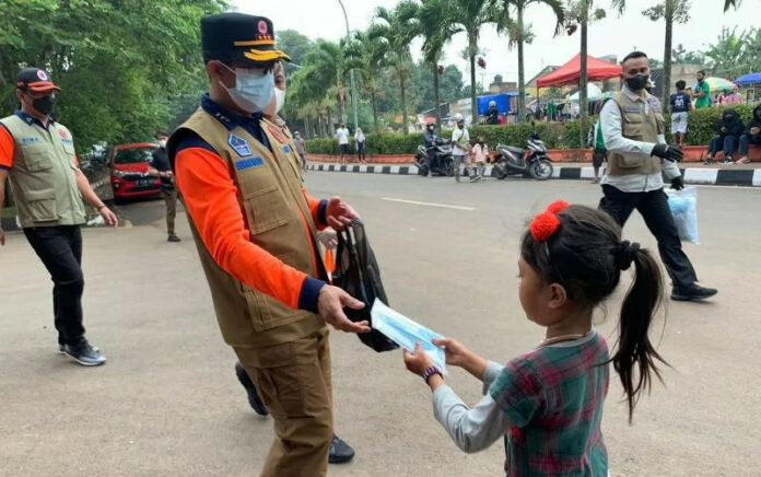 BNPB Target 15 Juta Masker Tersalurkan ke Daerah-daerah di Indonesia