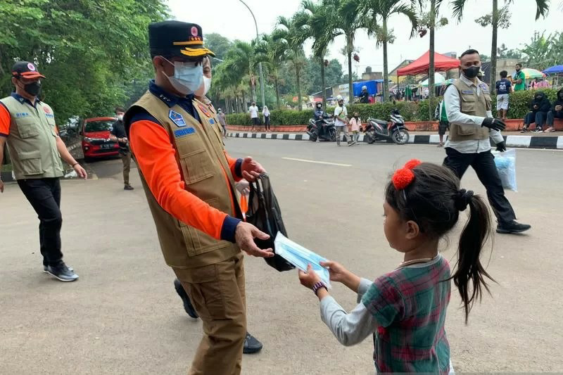 BNPB Target 15 Juta Masker Tersalurkan ke Daerah-daerah di Indonesia