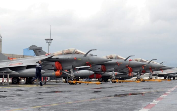 Jet tempur Rafale buatan Prancis. Foto: Reuters.