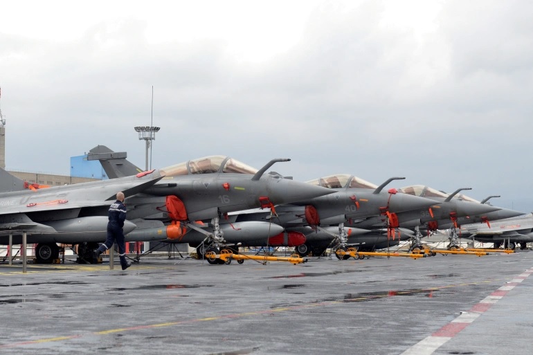 Jet tempur Rafale buatan Prancis. Foto: Reuters.