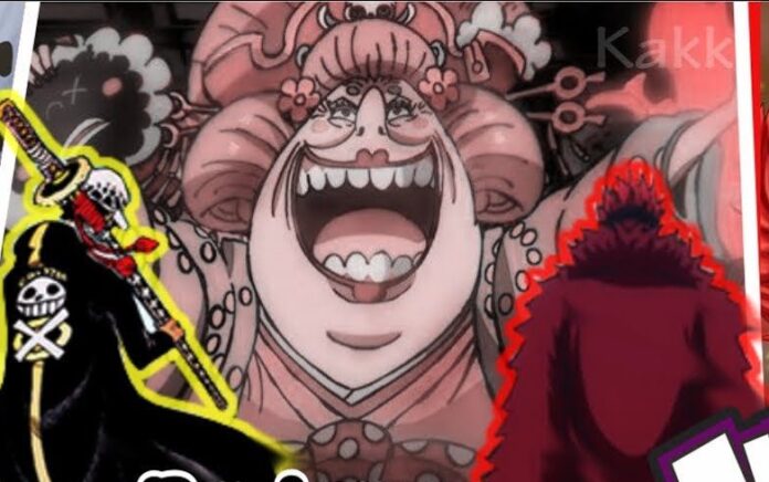 Kid dan Law vs Big Mom (sumber: halonusa)