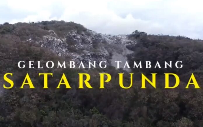 Foto: Tangkap layar film dokumenter Gelombang Tambang Satar Sunda