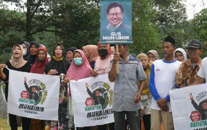 Barisan Tani dan Nelayan (Baristan) Cianjur, Jawa Barat, gelar deklarasi dukung Gus Muhaimin Presiden 2024. (Foto: Istimewa)