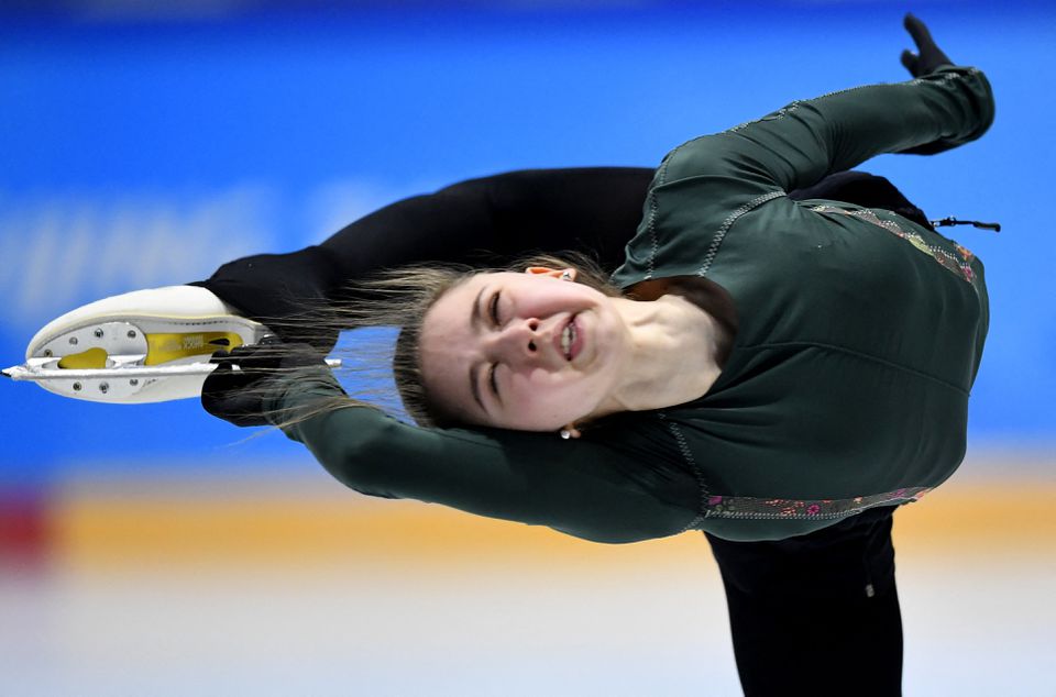Kamila Valieva saat Olimpiade Beijing 2022. Foto: Reuters.