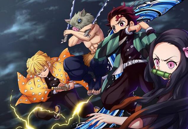 Tanjiro, Zenitsu dan Inosuke (sumber: cdn.bhdw)