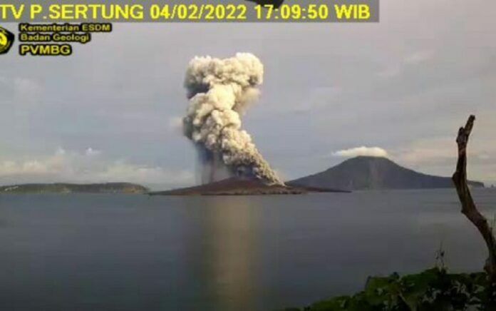 Erupsi Gunungapi Anak Krakatau