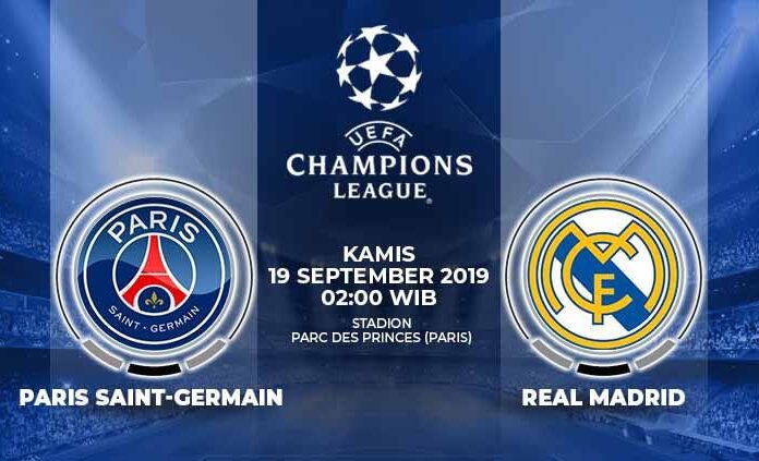 Link Live Streaming PSG vs Real Madrid Liga Champions