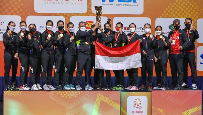 Tim putri Indonesia juara BATC 2022