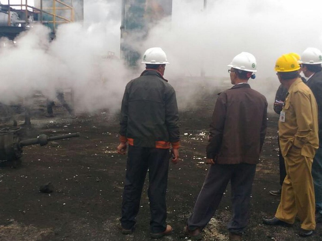 Sumur Gas PLTP di Dieng Meledak, Puluhan Karyawan Dilarikan ke Rumah Sakit