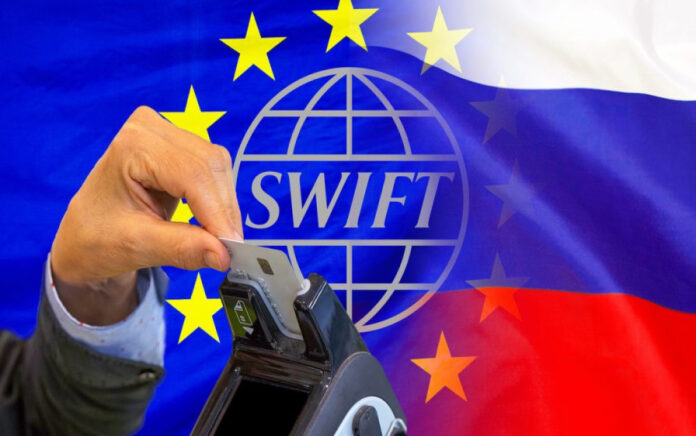 UE Umumkan Penghapusan 7 Bank Rusia dari SWIFT