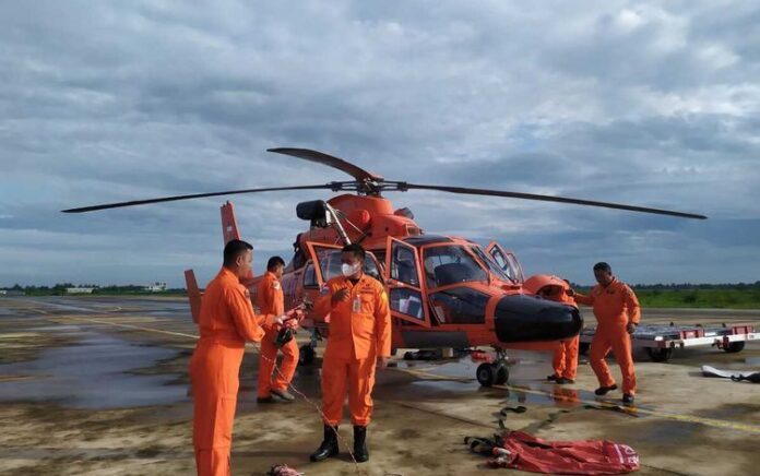 Basarnas Kerahkan Helikopter Cari KM Putra Barokah Yang Hilang Kontak di Perairan Indramayu