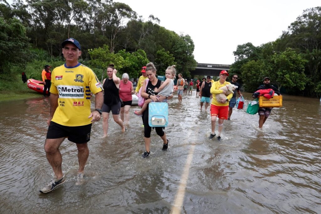 Australia Dilanda Banjir Terburuk dalam Satu Dekade, Puluhan Ribu Warga Dievakuasi