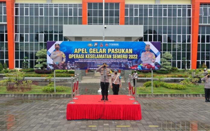 Dua Pekan Mulai Hari ini, Polres Gresik Gelar Operasi Keselamatan Semeru 2022