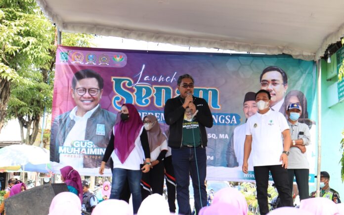 Launching Senam Perempuan Bangsa, PKB Gresik Tekad Menangkan Gus Muhaimin di Pilpres 2024