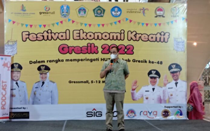 Festival UMKM dan Ekonomi Kreatif di Gresik, Pedagang Raup Omzet Hingga Puluhan Juta