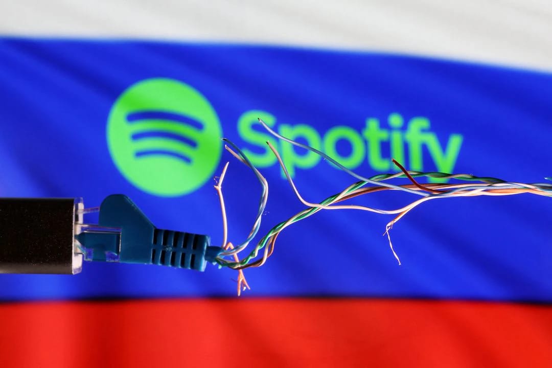 Susul Netflix, Spotify Tangguhkan Layanan di Rusia