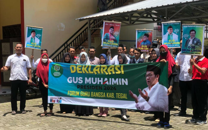 Forum Guru Bangsa Tegal Deklarasi Gus Muhaimin Presiden 2024