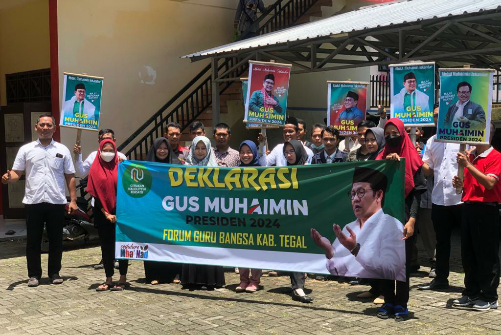 Forum Guru Bangsa Tegal Deklarasi Gus Muhaimin Presiden 2024