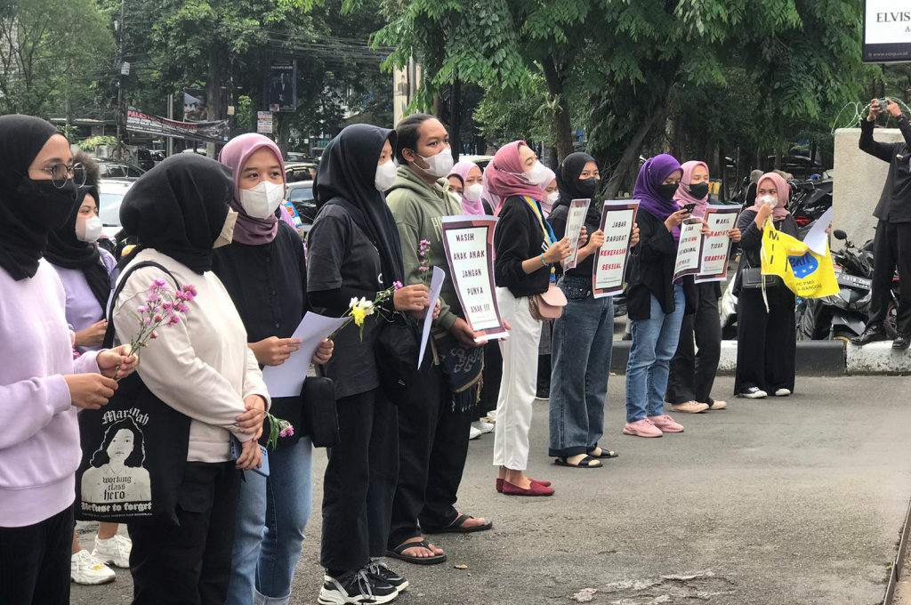 Kopri PMII Kota Bandung Desak Pemerintah Wujudkan Indonesia Tanpa Kekerasan Seksual