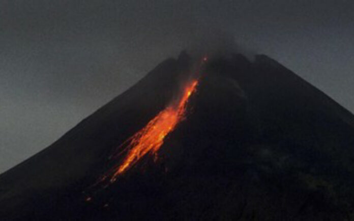 Ilustrasi gunung Merapi. (Foto: AFP/Agung Supriyanto)