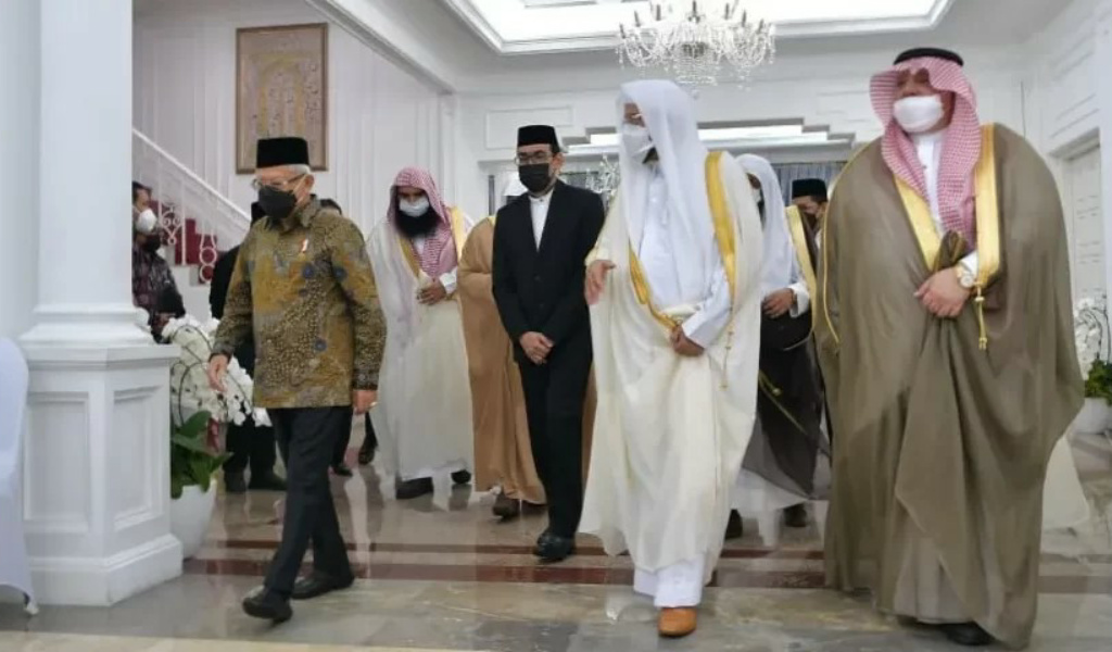 Wapres Ma'ruf Dukung Pemerintah Saudi Arabia Pelopori Gerakan Islam Wasathiyah