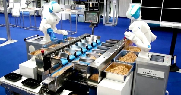 Perusahaan Jepang Kembangkan Robot Penyortir Mie Otomatis