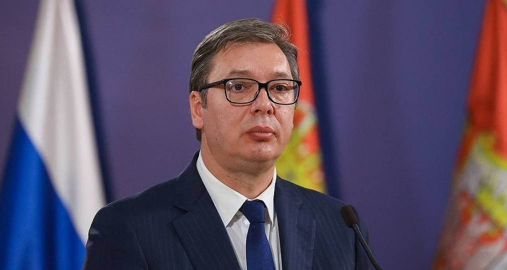 Presiden Serbia Aleksandar Vucic. Foto: Layanan Pers Kementerian Luar Negeri Federasi Rusia.