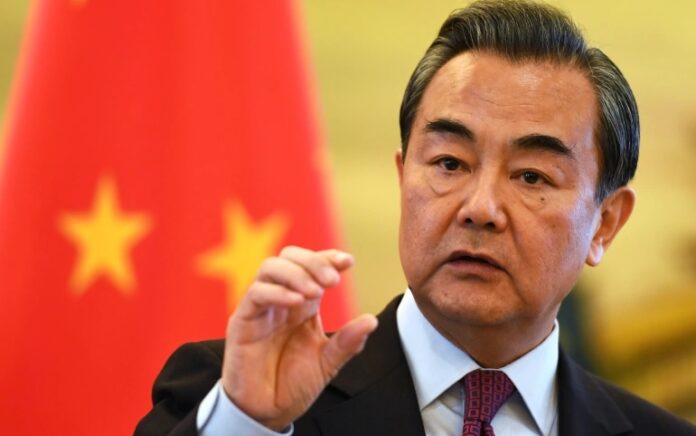 Menteri Luar Negeri China Wang Yi. Foto: Pool/Reuters.