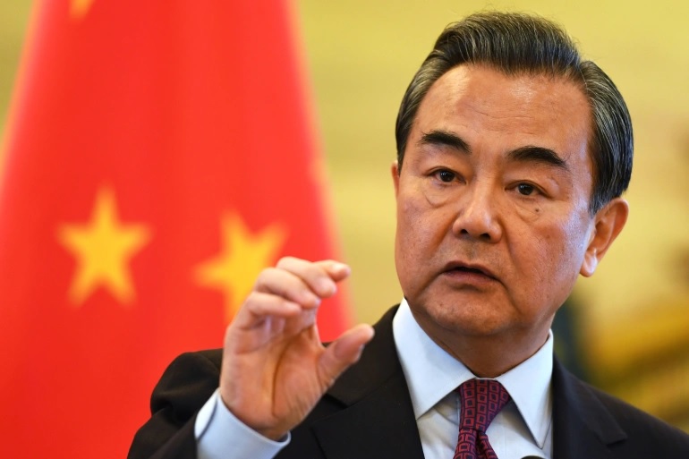 Menteri Luar Negeri China Wang Yi. Foto: Pool/Reuters.