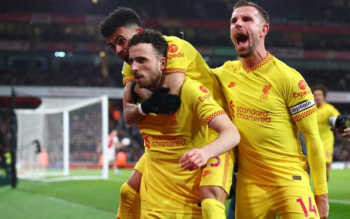 Liverpool Unggul 2-0 dari Arsenal (foto: Reuters)