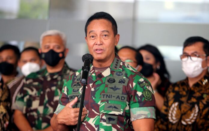 Jenderal Andika Larang Prajurit TNI Jadi Pengamanan Proyek