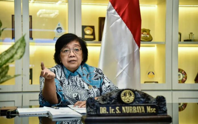 Menteri Lingkungan Hidup dan Kehutanan (LHK), Siti Nurbaya .