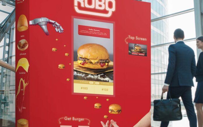 RoboBurger, Mesin Penjual Burger Canggih yang Mungkin Anda Butuhkan