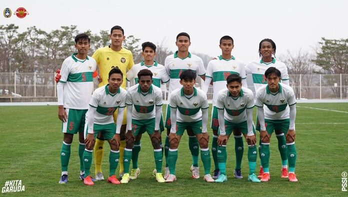 Timnas Indonesia U-19 raih kemenangan saat melawan Daegu Universiti saat pemusatan latihan di Korea Selatan (foto: dok. PSSI)